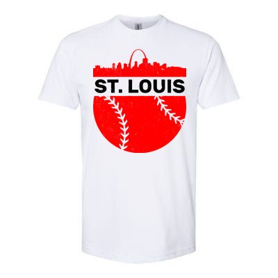 St. Louis Baseball Skyline City Softstyle CVC T-Shirt