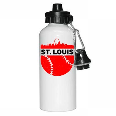 St. Louis Baseball Skyline City Aluminum Water Bottle