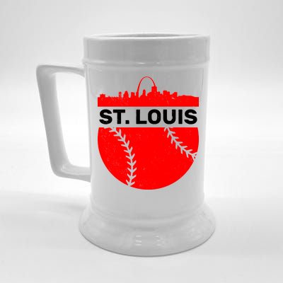 St. Louis Baseball Skyline City Beer Stein