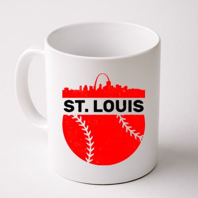 St. Louis Baseball Skyline City Coffee Mug