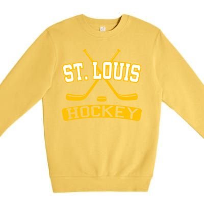 St. Louis Hockey Premium Crewneck Sweatshirt