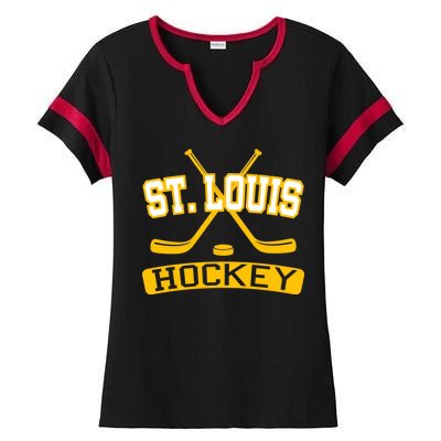 St. Louis Hockey Ladies Halftime Notch Neck Tee