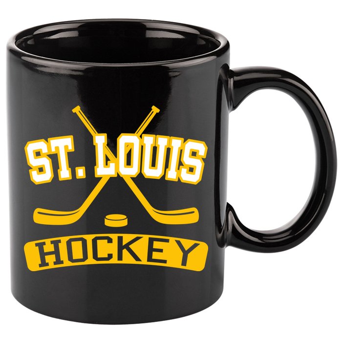 St. Louis Hockey 11oz C Handle Ceramic Mug