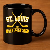 St. Louis Hockey 11oz C Handle Ceramic Mug
