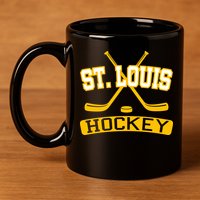 St. Louis Hockey 11oz C Handle Ceramic Mug