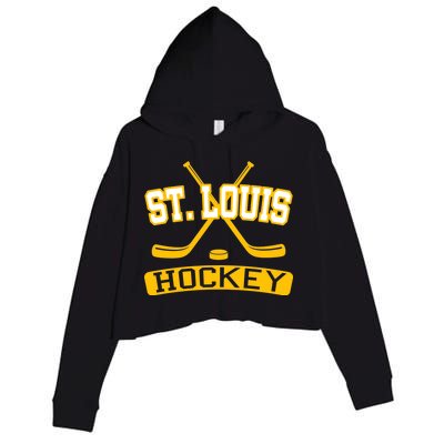 St. Louis Hockey Crop Fleece Hoodie