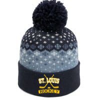 St. Louis Hockey The Baniff Cuffed Pom Beanie