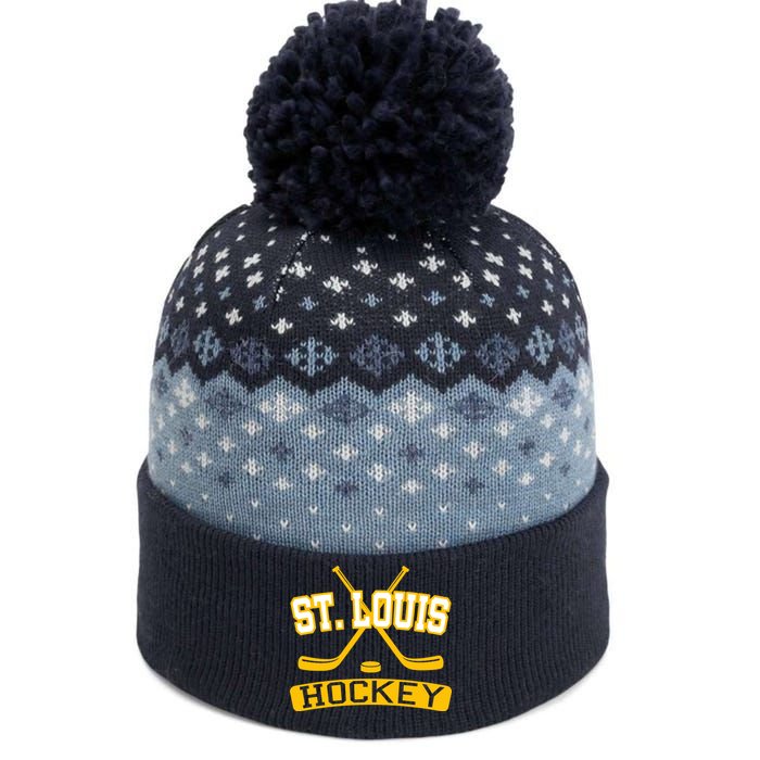 St. Louis Hockey The Baniff Cuffed Pom Beanie