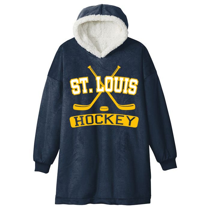 St. Louis Hockey Hooded Wearable Blanket