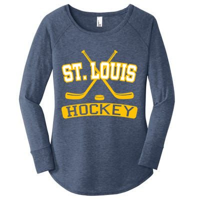 St. Louis Hockey Women's Perfect Tri Tunic Long Sleeve Shirt
