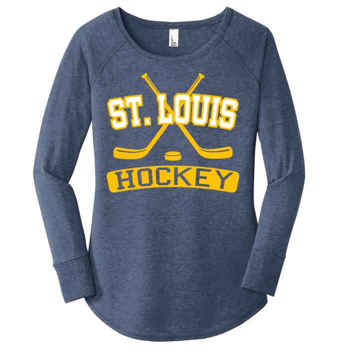 St. Louis Hockey Women's Perfect Tri Tunic Long Sleeve Shirt