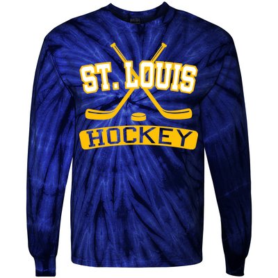 St. Louis Hockey Tie-Dye Long Sleeve Shirt