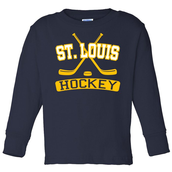 St. Louis Hockey Toddler Long Sleeve Shirt