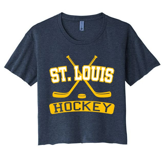 St. Louis Hockey Crop Top