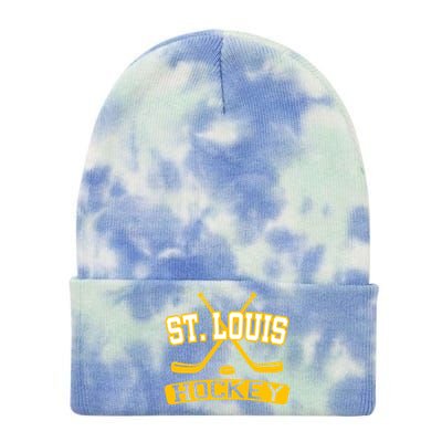 St. Louis Hockey Tie Dye 12in Knit Beanie