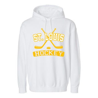 St. Louis Hockey Garment-Dyed Fleece Hoodie