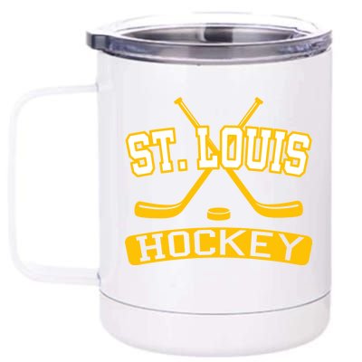 St. Louis Hockey 12 oz Stainless Steel Tumbler Cup