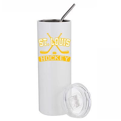 St. Louis Hockey Stainless Steel Tumbler