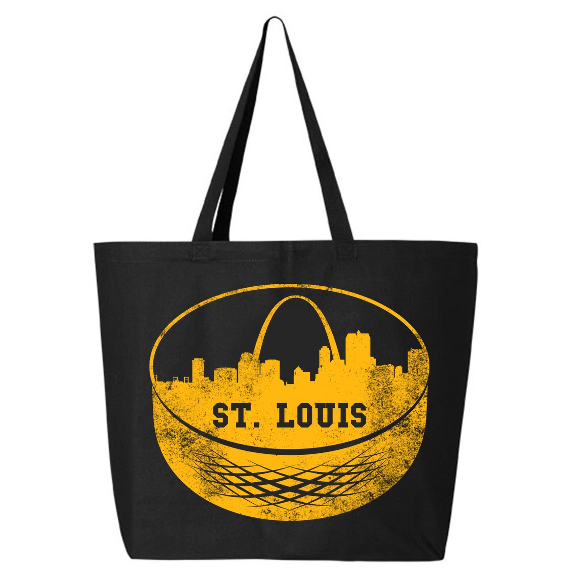 St. Louis Hockey Puck City 25L Jumbo Tote