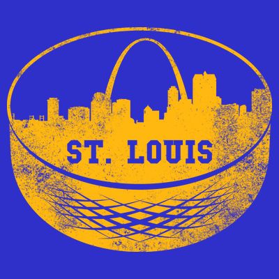 St. Louis Hockey Puck City T-Shirt