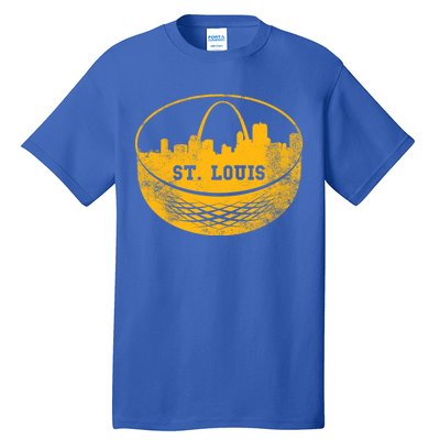 St. Louis Hockey Puck City Tall T-Shirt