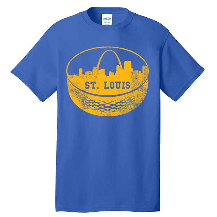 St. Louis Hockey Puck City Tall T-Shirt