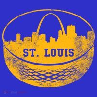 St. Louis Hockey Puck City Button