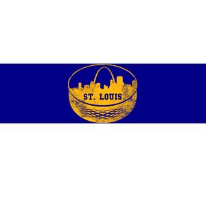 St. Louis Hockey Puck City Bumper Sticker