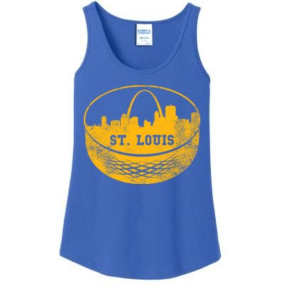 St. Louis Hockey Puck City Ladies Essential Tank