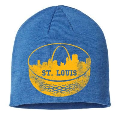 St. Louis Hockey Puck City Sustainable Beanie