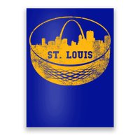 St. Louis Hockey Puck City Poster