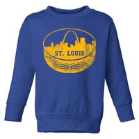 St. Louis Hockey Puck City Toddler Sweatshirt