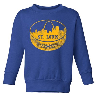 St. Louis Hockey Puck City Toddler Sweatshirt