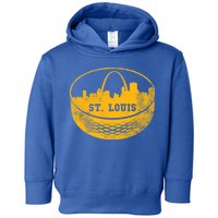 St. Louis Hockey Puck City Toddler Hoodie