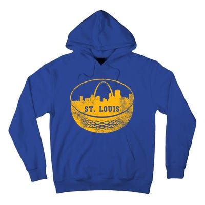 St. Louis Hockey Puck City Tall Hoodie