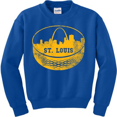 St. Louis Hockey Puck City Kids Sweatshirt