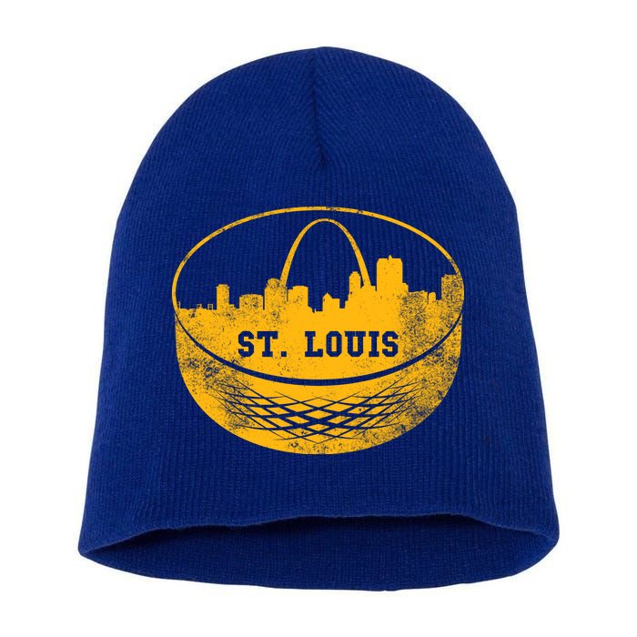 St. Louis Hockey Puck City Short Acrylic Beanie