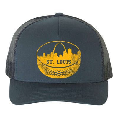 St. Louis Hockey Puck City Yupoong Adult 5-Panel Trucker Hat