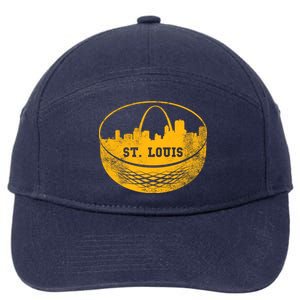 St. Louis Hockey Puck City 7-Panel Snapback Hat