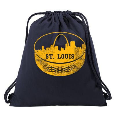 St. Louis Hockey Puck City Drawstring Bag