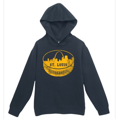 St. Louis Hockey Puck City Urban Pullover Hoodie