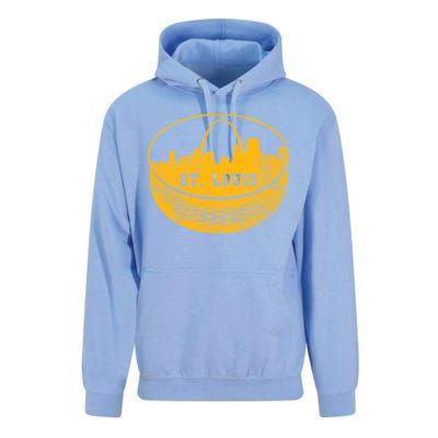 St. Louis Hockey Puck City Unisex Surf Hoodie