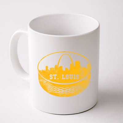 St. Louis Hockey Puck City Coffee Mug