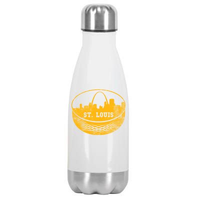 St. Louis Hockey Puck City Stainless Steel Insulated Water Bottle