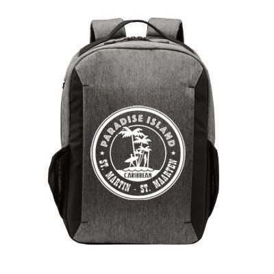 St. Martin Paradise Island Vector Backpack