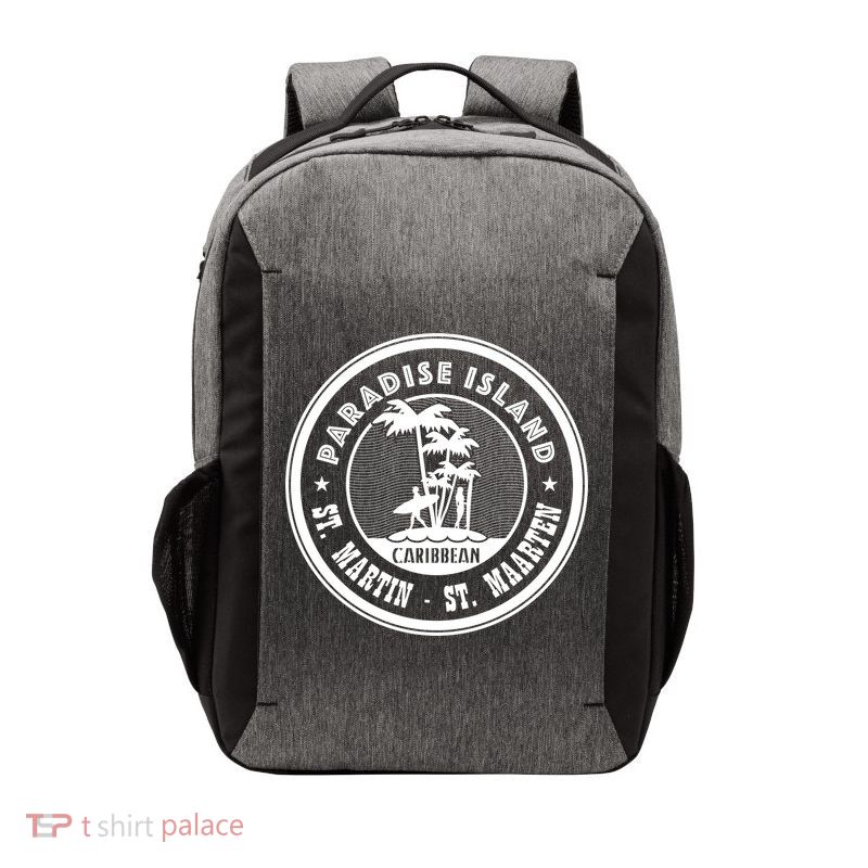 St. Martin Paradise Island Vector Backpack