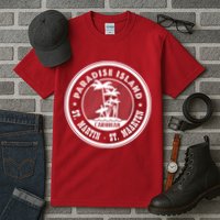 St. Martin Paradise Island Tall T-Shirt