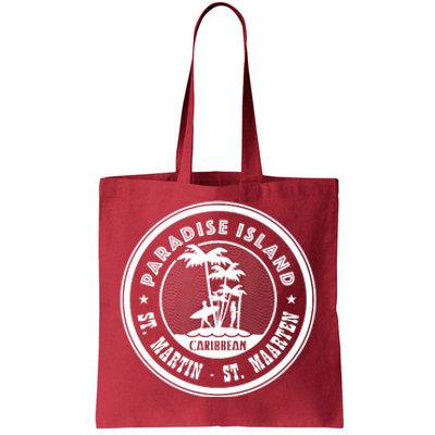 St. Martin Paradise Island Tote Bag