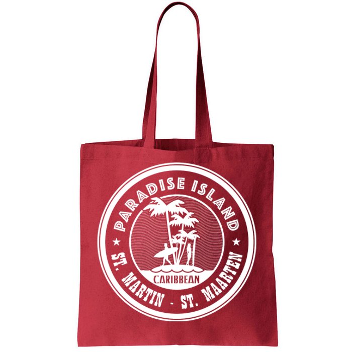 St. Martin Paradise Island Tote Bag