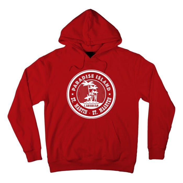 St. Martin Paradise Island Tall Hoodie